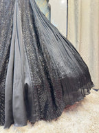 "MIDNIGHT NOIR LEHENGA" image 4