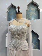 "LUXARY PEARL WHITE EMBELLISHED" image 2