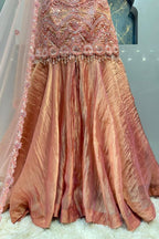 "BLUSH PINK ELEGANCE SHARARA" image 4