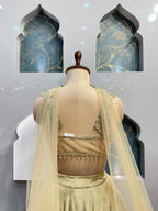 "GOLDEN MIST DESIGNER LEHENGA" image 4