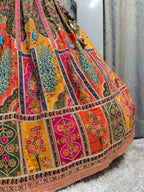 " RANG MAHAL PEACOCK EMBROIDERED LEHENGA" image 3