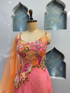 "ROSE BLOOM INDO-WESTERN" image 2
