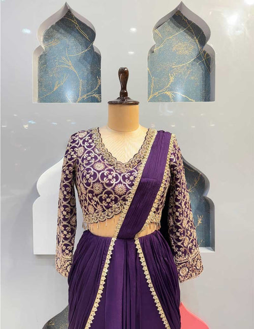DRAPE SAREE image 1