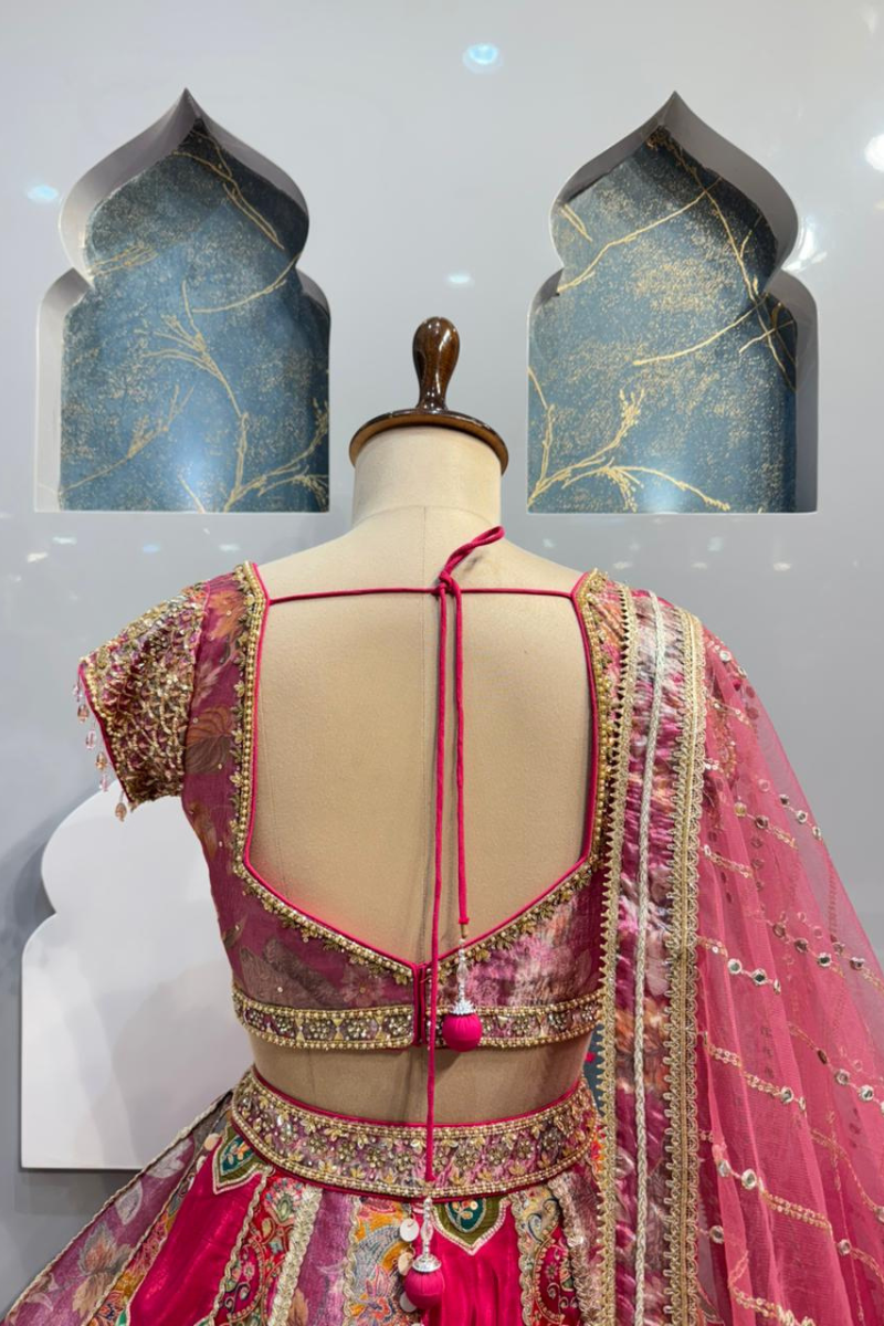 " RANG MAHAL ROYAL LEHENGA" image 5