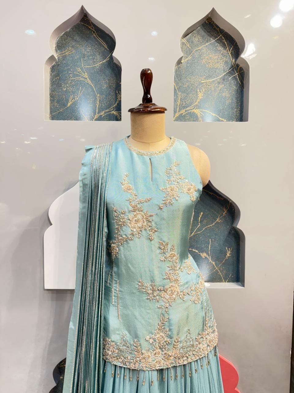 "ICE BLUE GRACE SHARARA" image 2