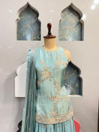 "ICE BLUE GRACE SHARARA" image 2