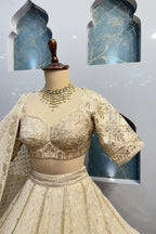 "IVORY REGAL RADIANCE LEHENGA" image 2