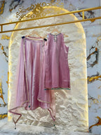 "BLUSH MOONLIGHT EMBELLISHED SHARARA" image 4