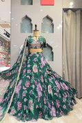 "BLOOM PRINT LEHENGA" image 0