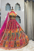 "GULBAGH MULTICOLOUR LEHENGA" image 4
