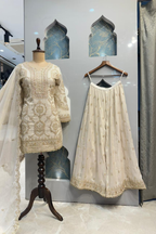 "NOOR-E-IVORY SHARARA" image 5