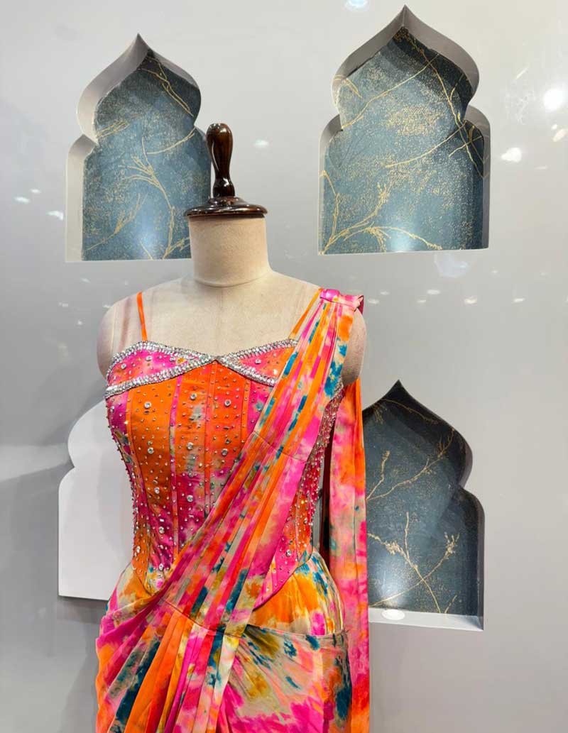 DRAPE SAREE image 2