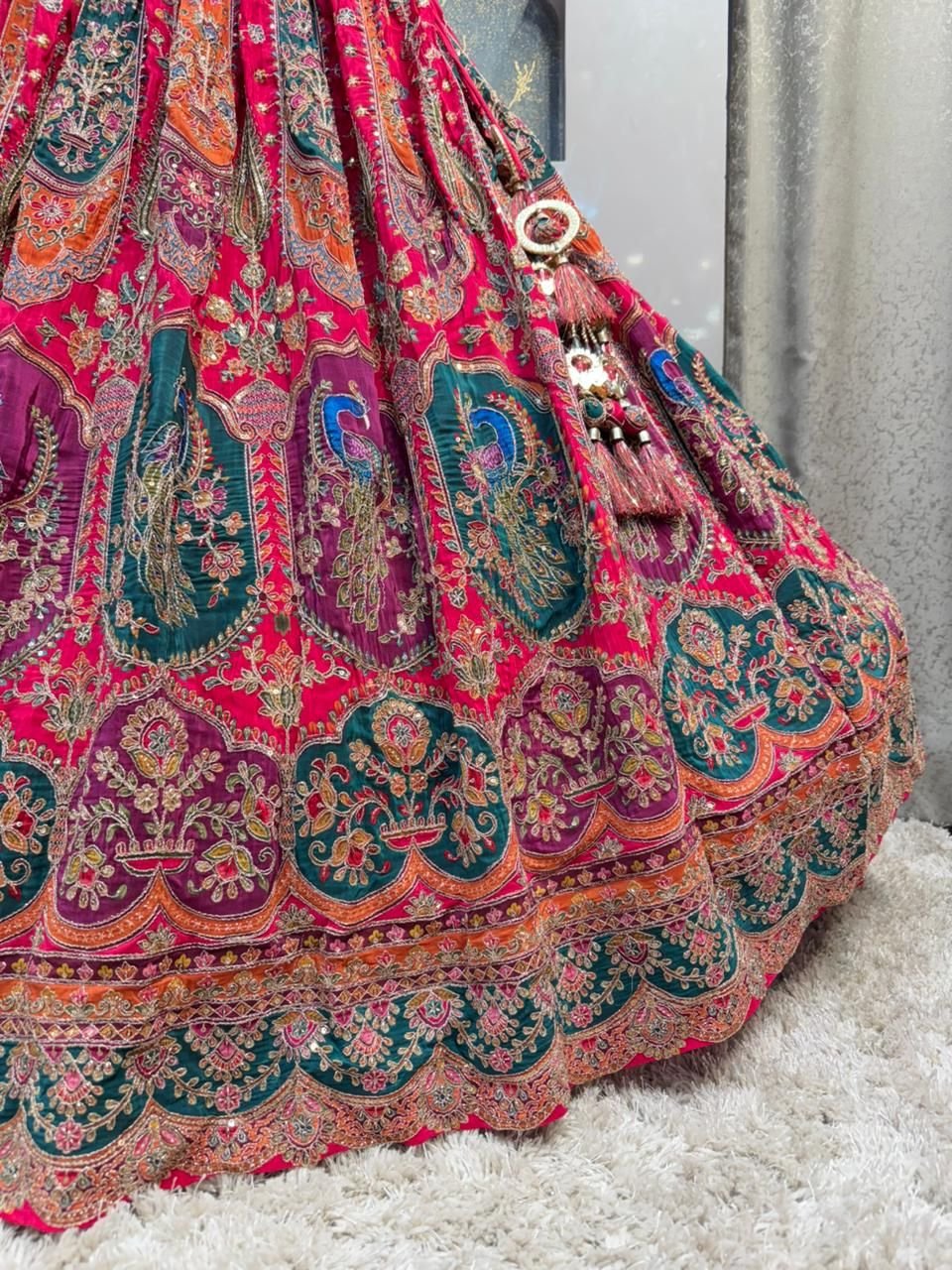 "MORBAGH ROYALE LEHENGA" image 4