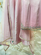 "BLUSH MOONLIGHT EMBELLISHED SHARARA" image 3