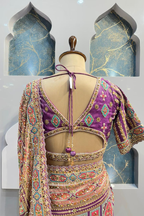 "OPULENT ETHNIC ELEGANCE SAREE" image 4