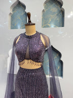 "MIDNIGHT PLUM SEQUIN MERMAID" image 2