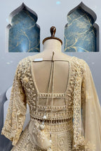 "IVORY HEIRLOOM LEHENGA" image 4