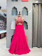 "HOT PINK REGAL INDOWESTERN" image 0