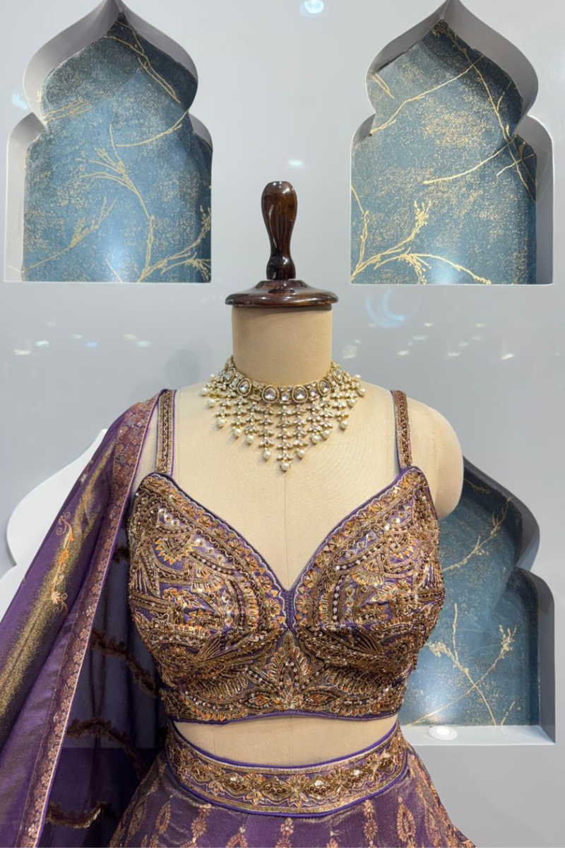 "RAJWADA LEHENGA" image 1