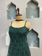 "REGAL FOREST GREEN SHARARA" image 2
