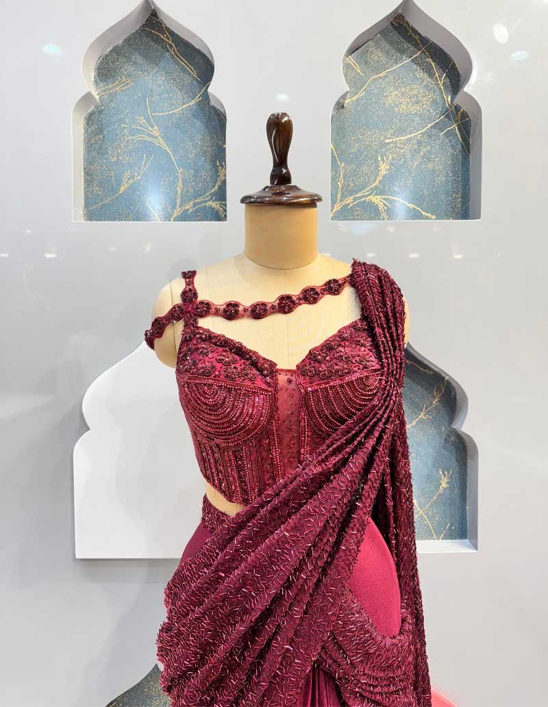 DRAPE SAREE image 1
