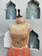 "PEACH ROYALE INDO-WESTERN" image 2