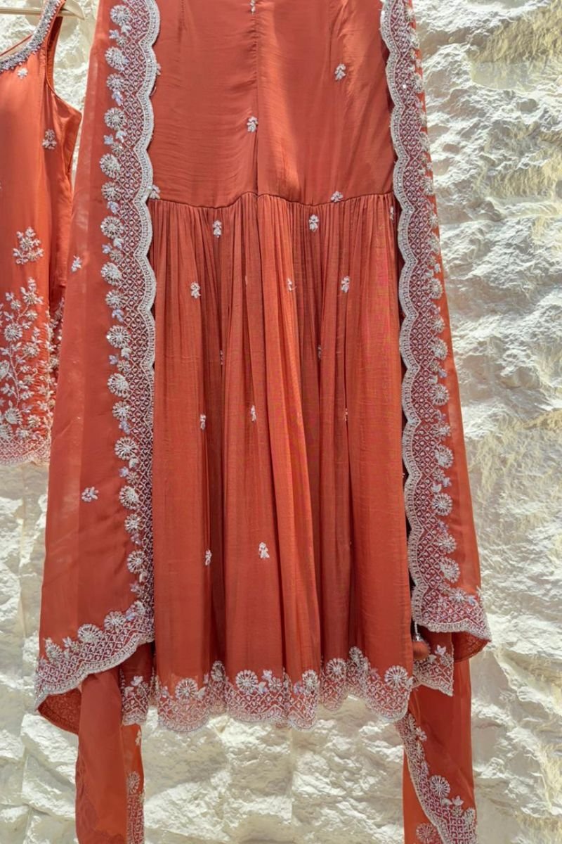 "BLUSH BLOOM SHARARA SUIT" image 4
