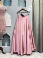 "BLUSH PINK EMBELLISHED SHARARA" image 3