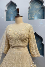 "IVORY HEIRLOOM LEHENGA" image 2