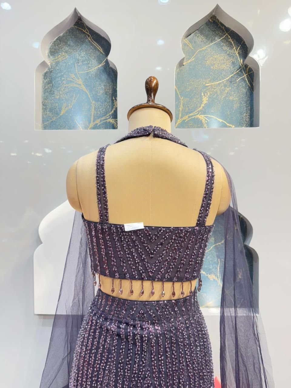 "MIDNIGHT PLUM SEQUIN MERMAID" image 5