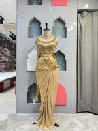 "REGAL GOLD DRAPE INDO-WESTERN" image 4