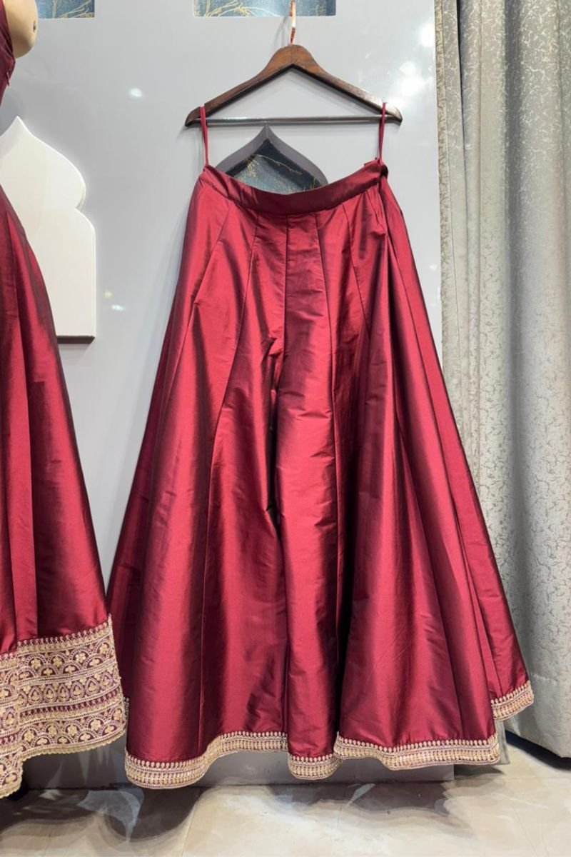 "WINE ELEGANCE SHARARA SUIT" image 3