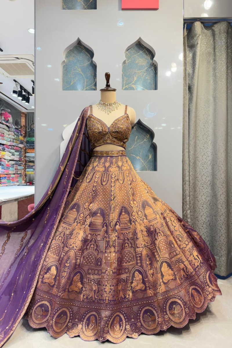 "RAJWADA LEHENGA" image 0