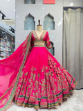 "RANI ROYALE EMBROIDERED LEHENGA" image 0