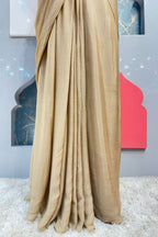 "GOLDEN GODDESS PRE-DRAPED SAREE" image 3