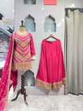 "RANI GULNAAR EMBROIDERED SHARARA" image 0