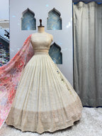 "PEARL ROSE COUTURE LEHENGA" image 4