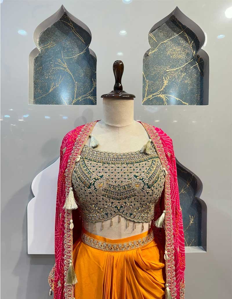 DRAPING SKIRT image 1