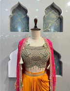 DRAPING SKIRT image 1