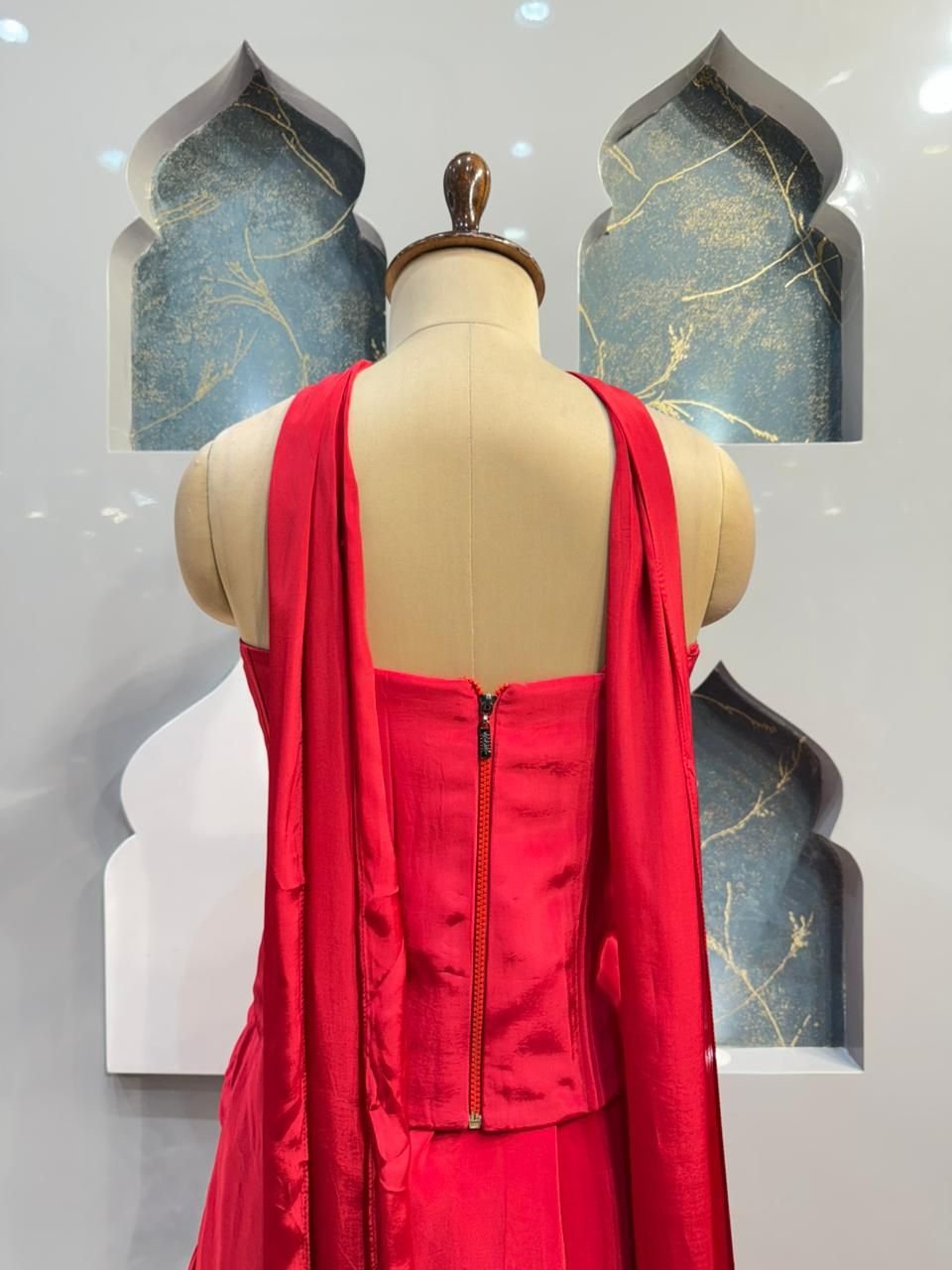 "RUBY GLAM DRAPE INDO-WESTERN" image 4