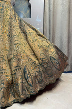 "EMERALD HERITAGE BANARASI LEHENGA" image 3