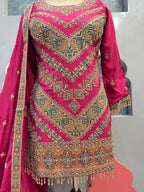 "RANI GULNAAR EMBROIDERED SHARARA" image 2
