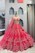 RANI RADIANCE EMBROIDERED LEHENGA" image 0