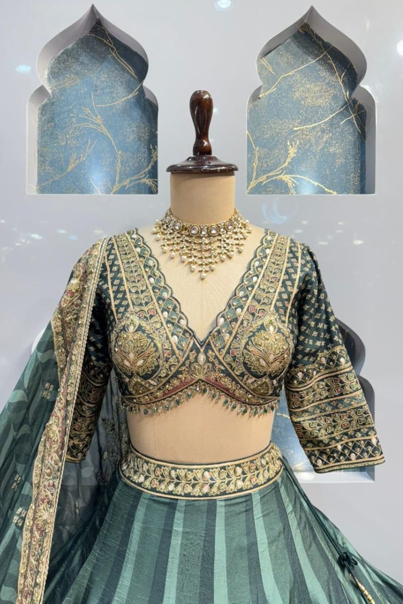 "NEELAM FLOW LEHENGA" image 1