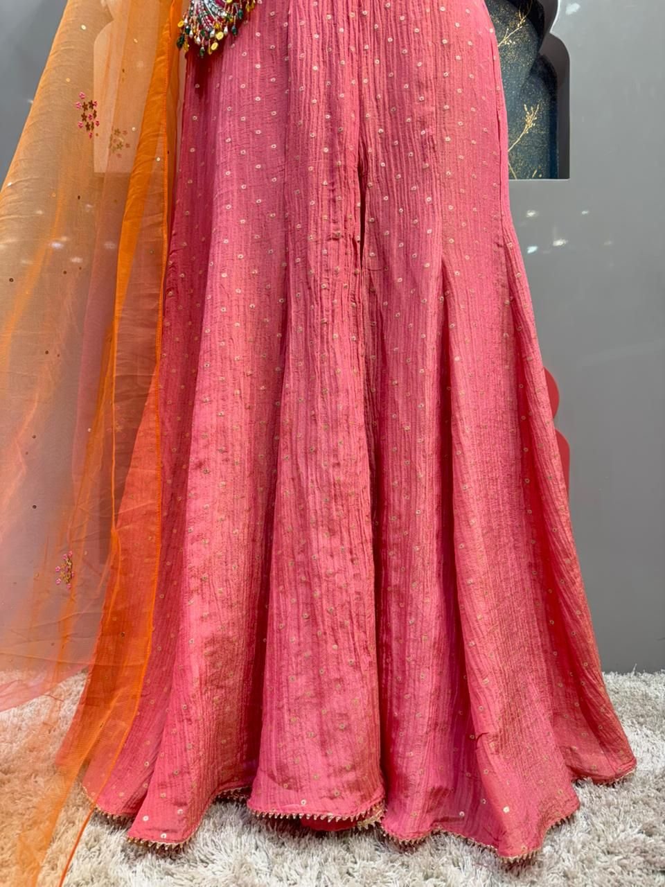 "ROSE BLOOM INDO-WESTERN" image 3