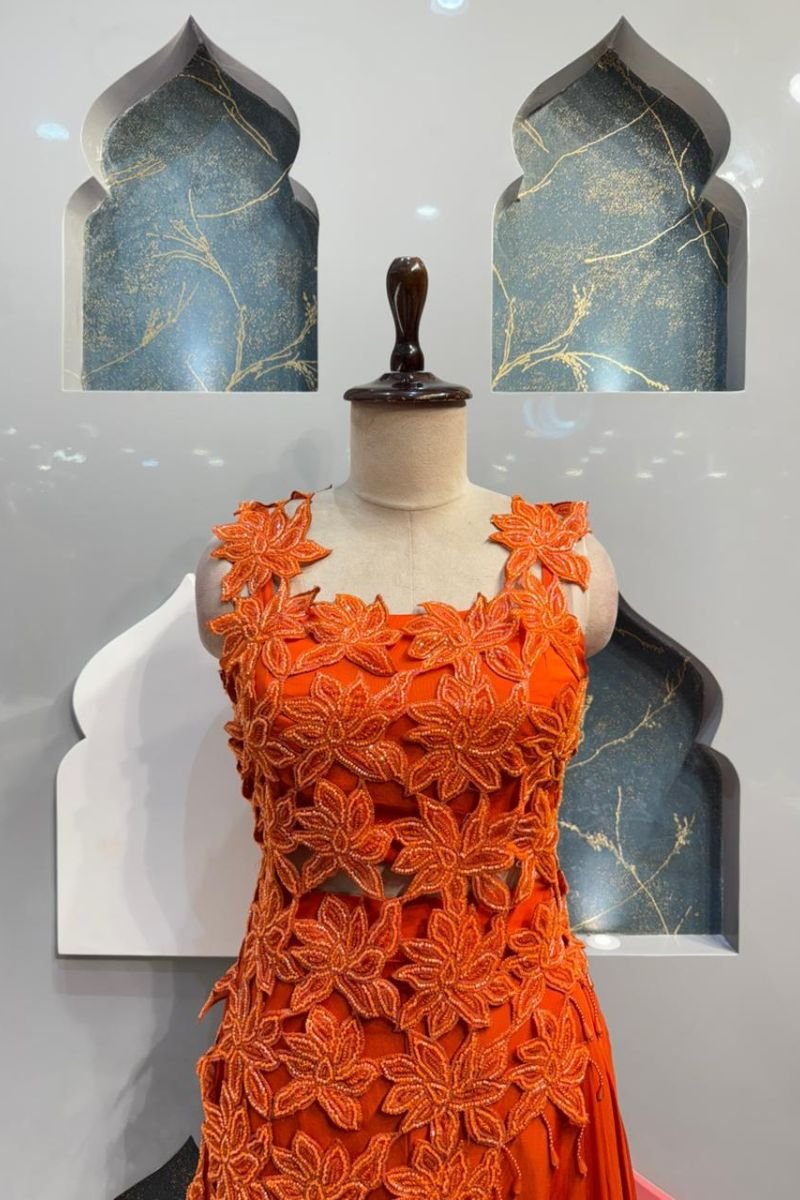 "FLAME BLOOSOM COUTURE INDO WESTERN" image 1