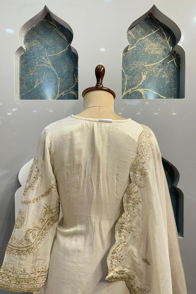 "NOOR-E-IVORY SHARARA" image 6