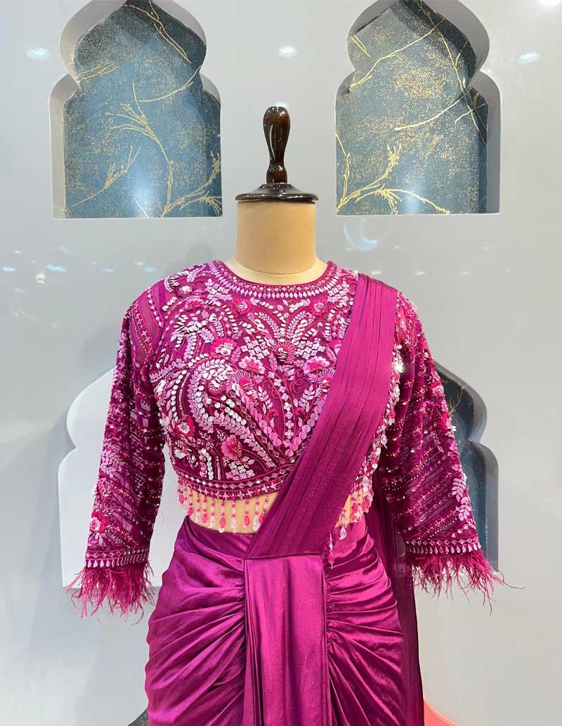 DRAPE SAREE image 1
