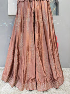 "ROSE GOLD ELEGANCE SHARARA" image 3