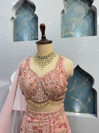 "BLUSH PINK EMBELLISHED MERMAID" image 2